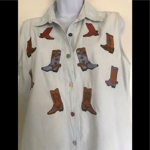 Vintage , ABSOLUTELY ATLASTCeuthertic women’s top